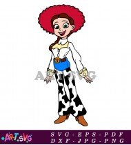 Jessie From Toy Story Disney Cartoon T-Shirt SVG 2