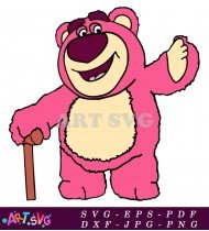 Lotso Hugging Bear From Toy Story T-Shirt SVG