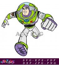 Buzz Lightyear Cartoon Character Toy Story SVG