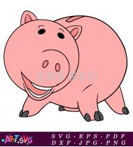 Ham Toy Story Pig Character Cartoon SVG