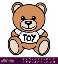 Toy Story Teddy Bear Cartoon Character SVG