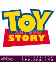 Toy Story Logo Movie Cartoon Design SVG