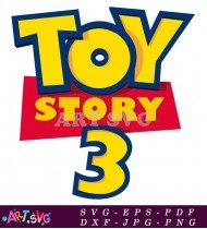 Toy Story 3 Printable Poster SVG