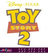 Toy Story 2 Logo Coloring Pages SVG