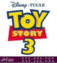 Toy Story 3 Logo Printable SVG