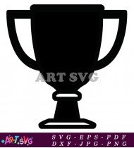 Gold Trophy Champion Award Winner Recognition SVG