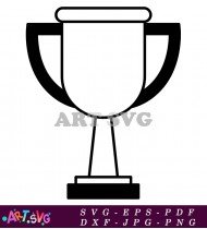 Free Download Trophy Silhouette Clipart Image SVG