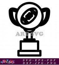 Trophy Design Winner Sport Award SVG 1