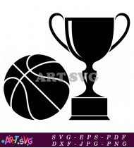 Black Gold Basket Award SVG 2