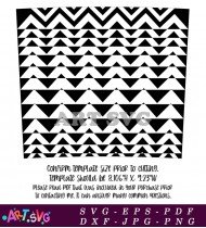 Abstract Geometric Black And White Design SVG 6