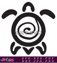 Cartoon Turtle Illustration Simple Clip Art Graphic SVG