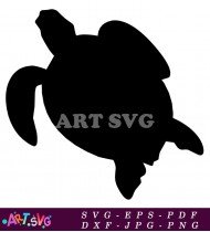 Free Turtle Silhouette Png Download SVG