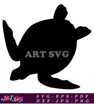 Sea Turtle Clipart Image Graphic Vector Free SVG 1