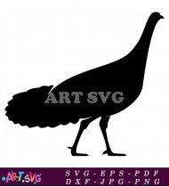 Bird Silhouette Clip Art Vector Illustration Graphic SVG