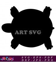 Sea Turtle Silhouette Vector Illustration Download SVG