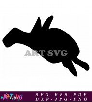 Silhouette Of A Turtle Animal Clipart SVG 3