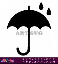 Package Handling Umbrella Symbol Icon Black SVG 1