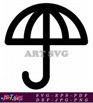 Symbol For Keep Dry Protection SVG 2