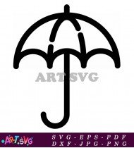 Keep Dry Symbol for Shipping SVG