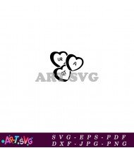 Our Love Valentine's Day SVG Design