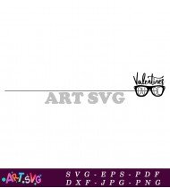 Valentines Day Design Clipart Glasses SVG