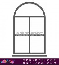 Arched Window Design Ideas For Home Decor SVG