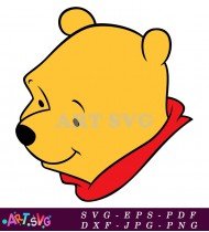 Cartoon Illustration Of Winnie The Pooh SVG