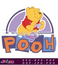 Pooh Bear Character Clip Art Image Download SVG