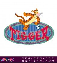 Tigger Winnie The Pooh Cartoon Character Image SVG