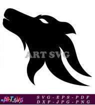 Wolf Animal Silhouette Illustration Free Download SVG