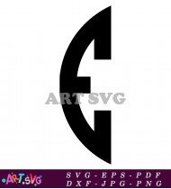 Letter E Font Design SVG 1